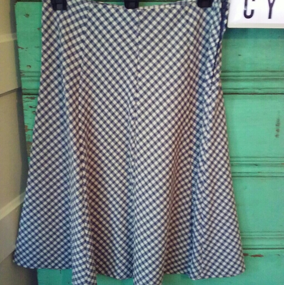 🌙Vintage 2-piece Seersucker Skirt Suit - Picture 8 of 11
